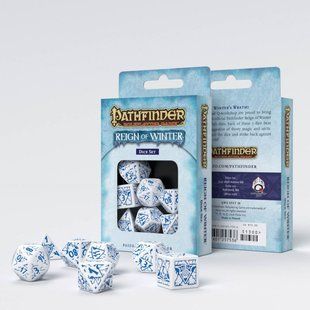 Набір кубиків Pathfinder Reign of Winter Dice Set (7 шт.)