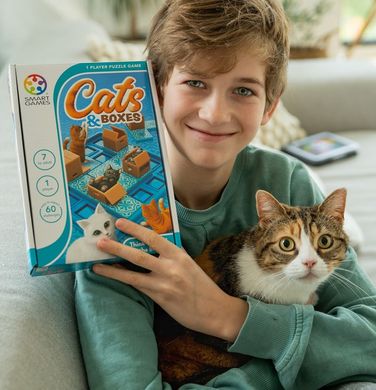 Настільна гра Cats & Boxes (Коти в коробках)