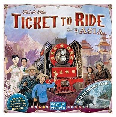Настольная игра Ticket to Ride Map Collection 1: Asia + Legendary Asia