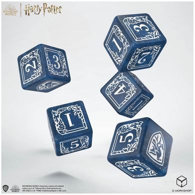 Набір кубиків з мішечком Harry Potter. Ravenclaw Dice & Pouch (5 шт.)