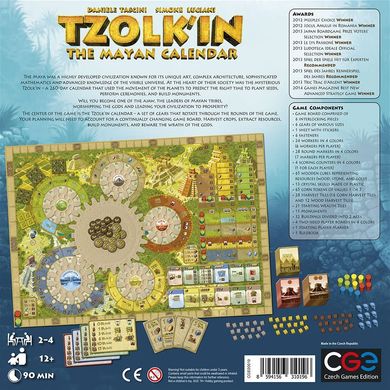 Настольная игра Tzolk'in: The Mayan Calendar (Цолькин. Календарь майя)