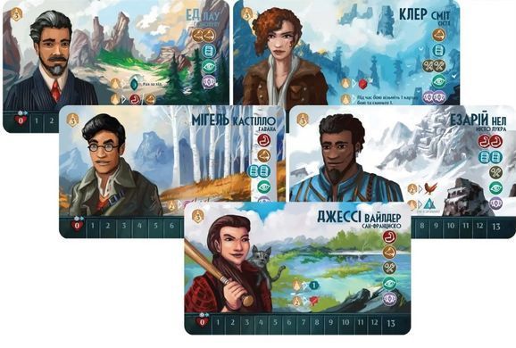 Настольная игра Сплячі боги: Далекі небеса (Sleeping Gods: Distant Skies)