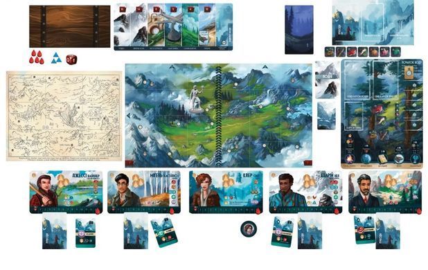 Настольная игра Сплячі боги: Далекі небеса (Sleeping Gods: Distant Skies)