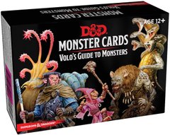 D&D Monster Cards Volos Guide to Monsters (81 cards)