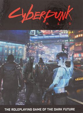 Настольная ролевая игра Cyberpunk Red Core Rulebook