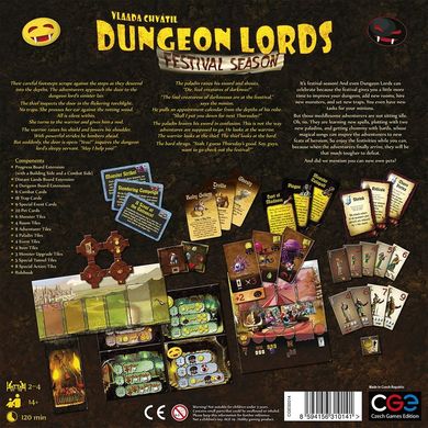 Настільна гра Dungeon Lords: Festival Season