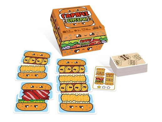 Настільна гра Гарячі Бургери (Burger ASAP)