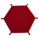 Дайстрей шестиугольный (красный) - 1