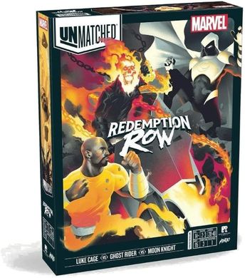 Настільна гра Unmatched: Marvel - Redemption Row