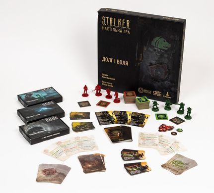 Настольная игра S.T.A.L.K.E.R. Долг і Воля (Сталкер, Stalker, Duty & Freedom Factions Pack)