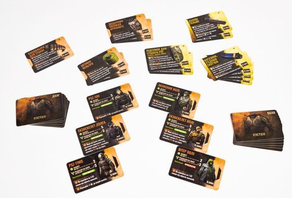 Настольная игра S.T.A.L.K.E.R. Долг і Воля (Сталкер, Stalker, Duty & Freedom Factions Pack)