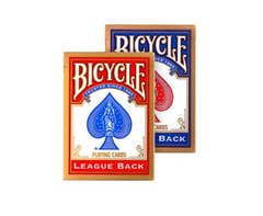 Карты игральные Bicycle League Back Std. Index Red/Blue