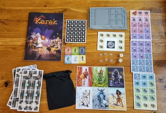 Настольная игра Тайны замка Карак (Karak)