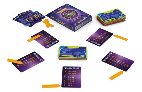 Настольная игра Хто хоче стати мільйонером - Карткова гра