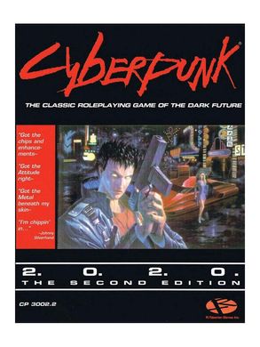 Настільна рольова гра Cyberpunk 2020 RPG