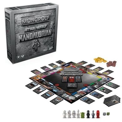 Настільна гра Monopoly Star Wars: The Mandalorian Edition (Монополія Зоряні Війни: Мандалорець)