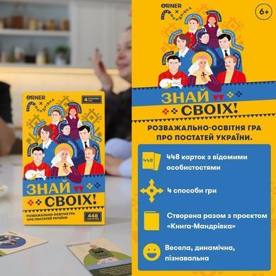 Настільна гра Знай своїх