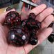 Набір кубиків D3-D100 (15 шт.) з мішечком на шнурку (чорний та червоний) - 4