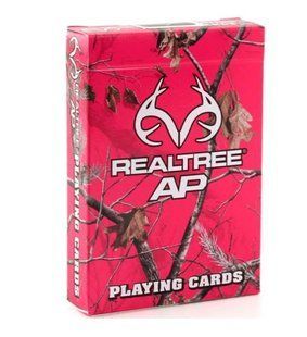 Карты игральные Bicycle REALTREE AP (pink)