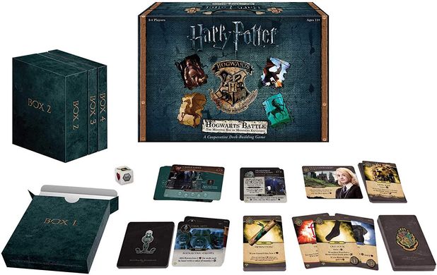 Настільна гра Harry Potter: Hogwarts Battle - The Monster Box of Monsters Expansion