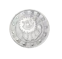 Комплект металевих монет «Лев»