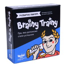 Настільна гра Brainy Trainy Розвиток пам’яті