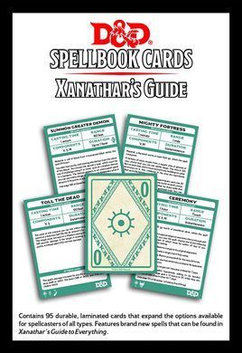 Настільна рольова гра Dungeons & Dragons - Spellbook Cards: Xanathar's Guide