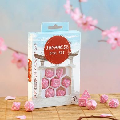 Набір кубиків Japanese Dice Set: Sweet Spring Memory (7 шт.)