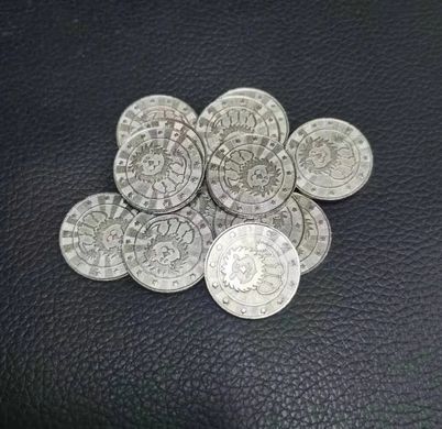 Комплект металевих монет «Лев»
