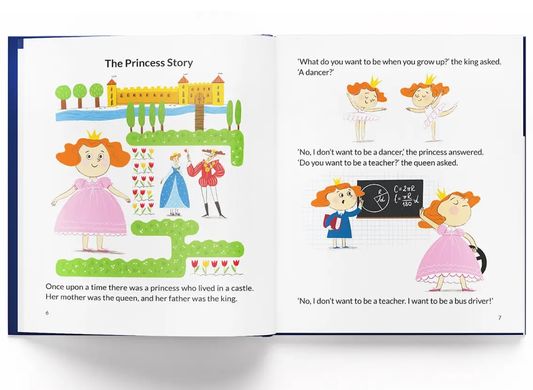 Книга Storybook by teacher in pink tutu