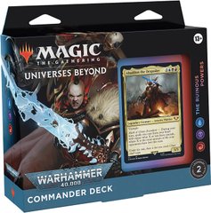 Universes Beyond: Warhammer 40,000 Commander Deck - The Ruinous Powers - Magic The Gathering АНГЛ