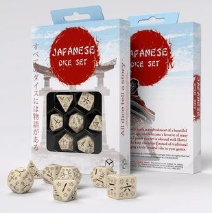Набір кубиків Japanese Dice Set: Last Words Stone (7 шт.)