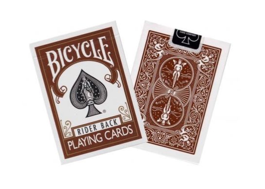 Карти гральні Bicycle Rider Back (brown)