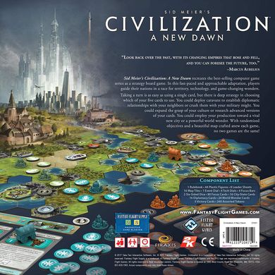 Настільна гра Civilization: A New Dawn (Цивілізація. Новий світанок)