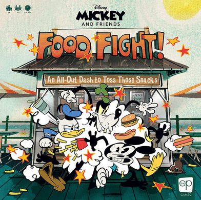Настільна гра Disney Mickey And Friends Food Fight