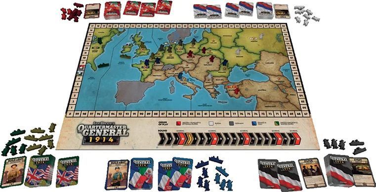 Настільна гра Quartermaster General: 1914