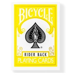 Карты игральные Bicycle Rider Back (Yellow)