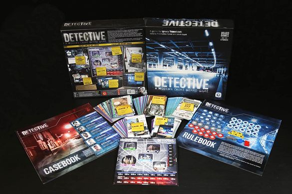 Настільна гра Detective A Modern Crime Board Game (Детектив. Сучасне розслідування)