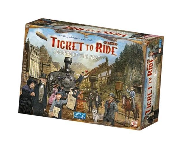 Настільна гра Ticket to Ride: Legends of the West - купити в