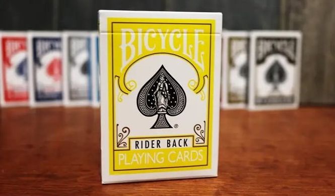 Карти гральні Bicycle Rider Back (Yellow)