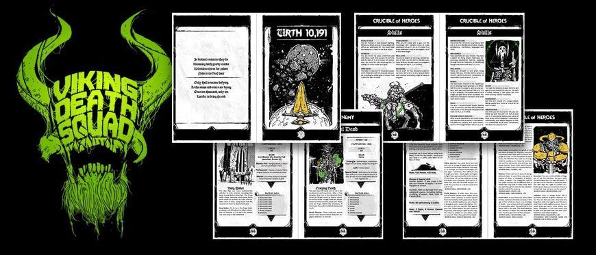 Настольная ролевая игра Viking Death Squad RPG