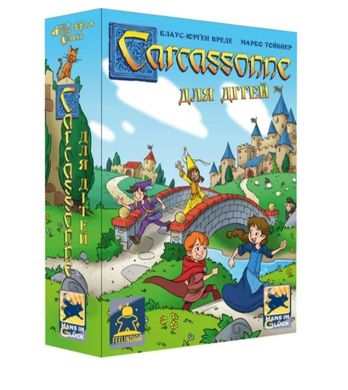 Настольная игра Каркасон для детей, укр (Carcassonne)