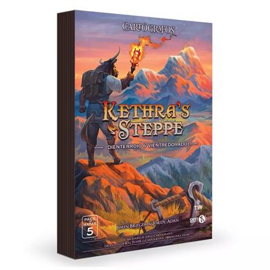 Настольная игра Cartographers Map Pack 5 Kethras Steppe