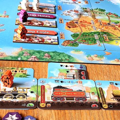 Настільна гра Острів Залізниць: Усі по Місцях (Isle of Trains: All Aboard)