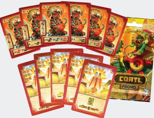 Набір промокарт для гри Коатль (Cóatl: Promo Cards) (11 шт.)