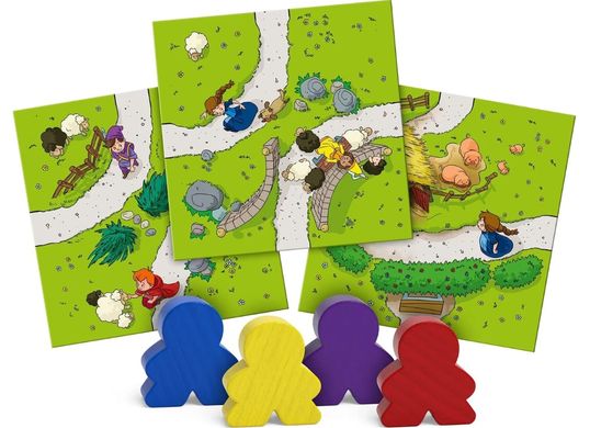 Настольная игра Каркасон для детей, укр (Carcassonne)