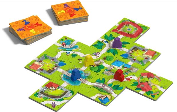 Настольная игра Каркасон для детей, укр (Carcassonne)