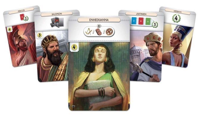 Настольная игра 7 Wonders (2nd Edition): Leaders (7 Чудес 2-ге видання: Лідери)