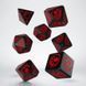 Набор кубиков Dragons Black & Red Dice Set (7 шт.) - 2