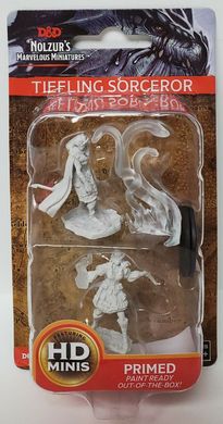 Tiefling Female Sorcerer D&D Nolzur's Marvelous Miniatures (MOQ2)